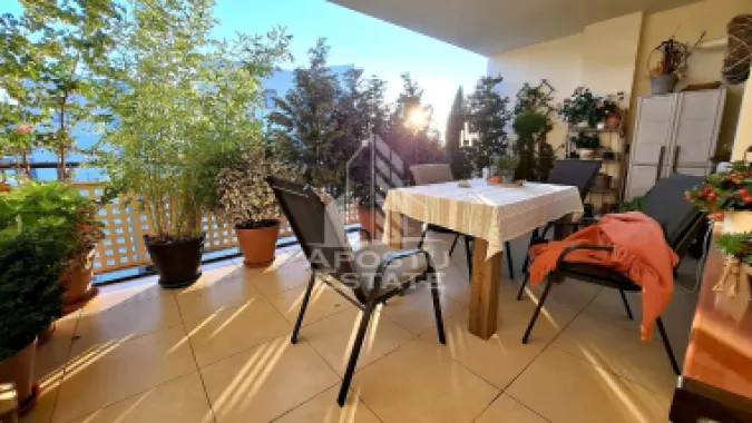 Penthouse mobilat si utilat,3camere,2 bai,parcare subterana,Torontalui