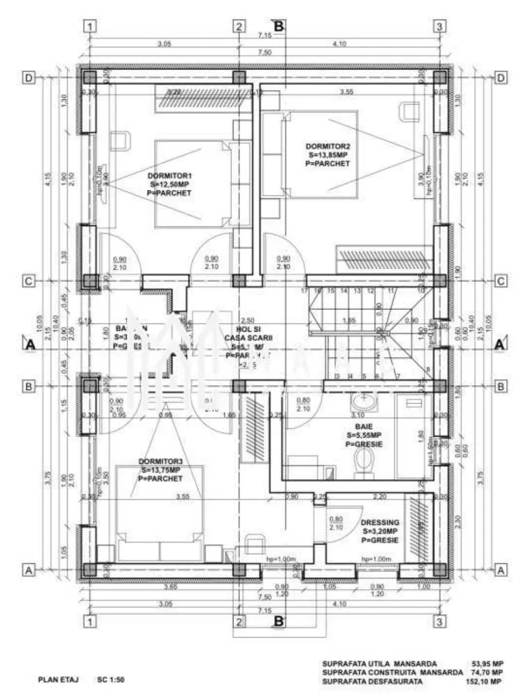 Casă Tip Duplex | 4 Camere | 2 Balcoane | Terasă | Șura Mică - Maac Imobiliare prezintă spre vânzare o vilă tip duplex, situată într-o zonă liniștită din Șura Mică, cu acces facil către Sibiu și în imediata apropiere a punctelor de interes.

Caracteristici generale:

Regim de înălțime: P+E+Pod
Suprafață utilă: 120 mp
Suprafață construită: 150 mp
Amprentă la sol: 70 mp
Suprafață teren: 120 mp
Suprafață curte liberă: 120 mp
An construcție: 2024
Stadiu: Finalizată, predare la alb
 Compartimentare:
 Parter: Living spațios, bucătărie închisă, baie, terasă generoasă
 Etaj: 3 dormitoare, baie, 2 balcoane
 Pod: Disponibil pe toată suprafața casei

 Dotări și beneficii:

Încălzire prin pardoseală la parter și calorifere la etaj
Centrală termică pe gaz
Geamuri termopan de înaltă calitate
Perete dublu, izolat între case
Acoperiș din țiglă
Loc de parcare inclus în preț
Curte cu acces auto

Pentru mai multe detalii precizati telefonic ca ati vazut anuntul ID: CP3041497
