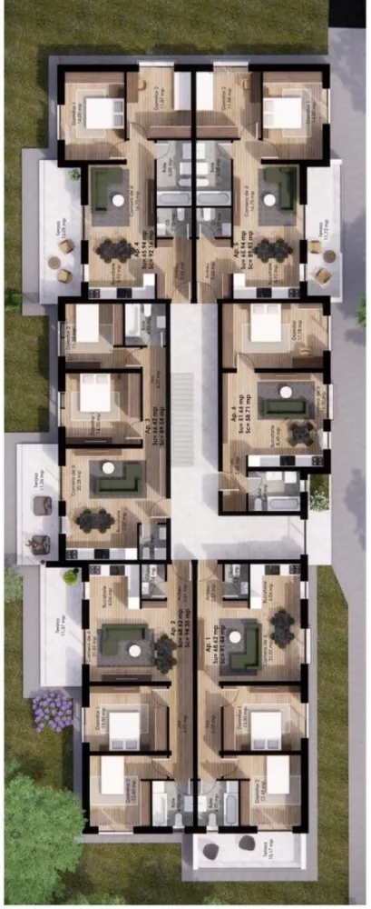 BRASADAS vinde ap 2 cam NOI 3 cam zona Semicentrala. - Agentia Imobiliara BRASADAS vinde apartament Nou in zona Semi-Centrala, la 5 minute de Centru cu masina.
Suprafeta utila de 52 mp.
Incalzire in pardosea, semifinisat (tencuiala +2maini glet) geamuri termopan de generatie noua, usa metalica la intrare + o parcare inclusa in pret, se pot achizitiona parcari separat la pretul de 3500 euro parcarea.
Www.brasadas.com.