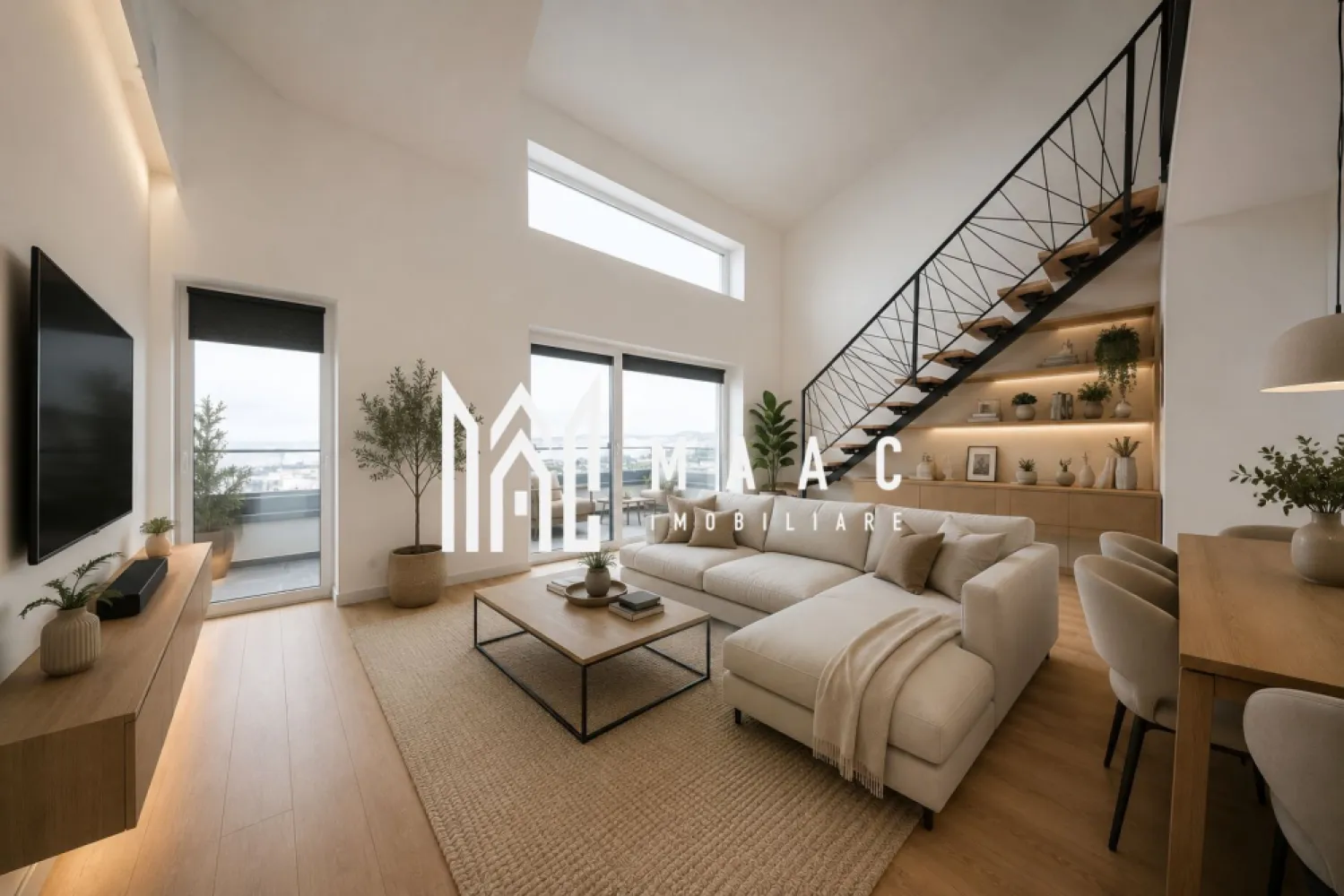 Penthouse 96 MPU | 4 camere | Locuință modernă | DaVinci