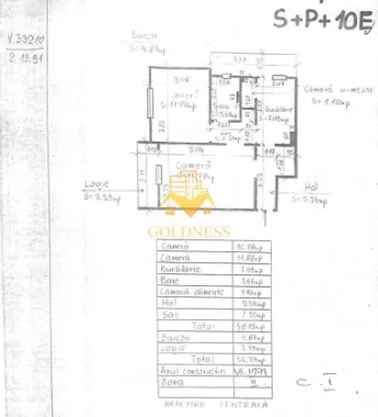 Apartament 2 camere deco Gheorgheni, Interservisan,2 balcoane,56 mp!