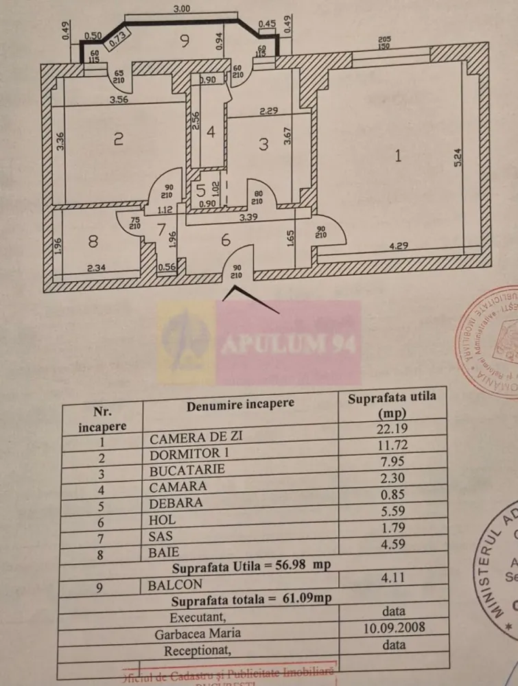 Vanzare apartament 2 camere Piata Iancului-metrou