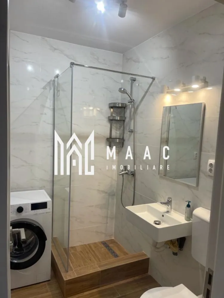 Apartament 2 Camere | Balcon | Etaj Intermediar | City Residence - MAAC Imobiliare propune spre vânzare apartament cu parcare subterană – Sibiu, zona Lazaret

Se oferă spre vânzare un apartament modern, situat într-o zonă liniștită din Sibiu – cartierul Lazaret, la doar 5 minute de centrul istoric al orașului. Imobilul face parte dintr-un bloc nou, construit după anul 2018, dotat cu lift și parcare subterană.

Apartamentul se vinde complet mobilat și utilat, la prețul de 135.000 euro.
 Detalii proprietate
Suprafață utilă: 49 mp
Balcon: 8 mp
Etaj: 3/4

Compartimentare
Living cu bucătărie open-space
Dormitor
Baie
Balcon spațios

 Avantaje
Zonă liniștită și bine poziționată
Apartament luminos și primitor
Balcon generos
Loc de parcare subteran inclus în preț
Bloc nou cu lift
Aer condiționat
Se vinde complet mobilat și utilat

Aproape de Promenada Mall, Penny și alte puncte de interes
 Dotări și utilități
Bucătărie: deschisă, mobilată și utilată complet
Sistem de încălzire: centrală proprie
Utilități: apă, gaz, curent, canalizare, CATV
Acces: străzi asfaltate și iluminate
Loc de parcare subteran inclus

 Locație excelentă, ideală atât pentru locuință proprie, cât și pentru investiție.

Pentru mai multe detalii va rugam specificati telefonic ID: CP2806154