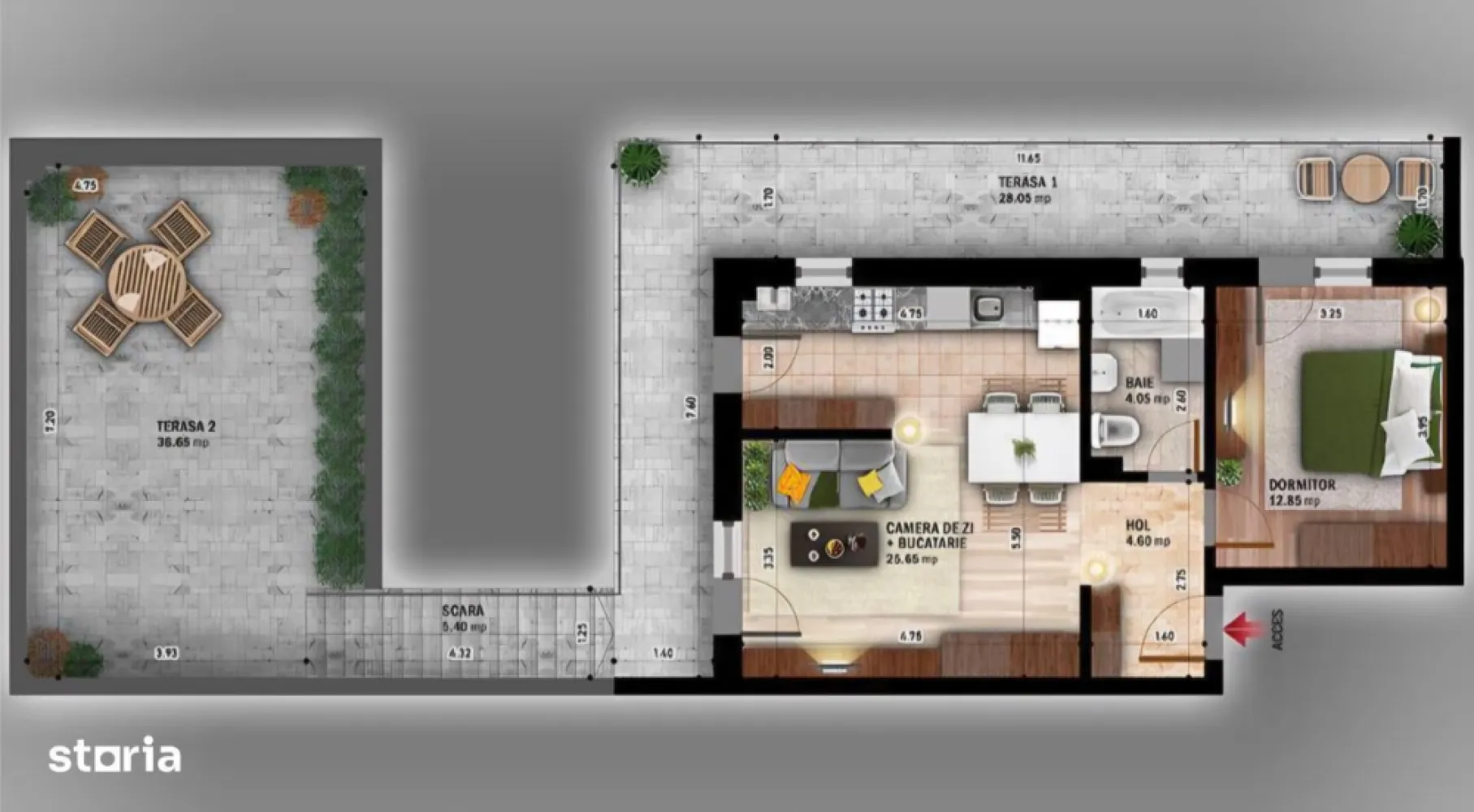 BRASADAS vinde Penthouse 4 cam spatios Metrou Parc Titan - Agenția BRASADAS vinde un penthouse de 5 stele situat în zona Titan, sector 3, aproape de Parcul Teilor și stația de metrou Nicolae Teclu. Faptul că este oferit direct de la dezvoltator, fără comisioane, este într-adevăr o oportunitate excelentă pentru cumpărători.
 Apartament splendid ,spatios si luminos cu 4 camere, având o suprafață totala construita de 243.2 mp, situat într-un complex rezidențial modern, care îmbină confortul cu un stil de viață activ și sănătos. Acest apartament dispune de priveliste cu terase spatioase  121.4 mp, perfectă pentru relaxare. Caracteristici ale apartamentului: Suprafață spațioasă: Cu 243.2 mp, apartamentul oferă o compartimentare inteligentă, ideală pentru familii, cu un design modern și funcțional precum și terase de 121.4 mp. Avantajele complexului:
Mult spațiu personal, intimitate sporită și o atmosferă de liniște și confort pentru fiecare locatar.
ARHITECTURĂ MODERNĂ
Cu un design contemporan și spații bine proporționate pentru confort maxim.
FINISAJE PREMIUM
Fiecare element de construcție și finisaj a fost gândit pentru a maximiza confortul tău. (incalzire in pardoseala,,)
Comunitate privată și sigură
Nivelul de înălțime redus al blocurilor și accesul securizat în ansamblu, cresc nivelul de confort și siguranță de care beneficiezi.
Bariera : Siguranța locuitorilor este prioritară, beneficiind de serviciu de bariera disponibil non-stop. Trăiește în siguranță într-o comunitate asemeni ție. Proiectat pentru liniștea ta și a familiei tale, întreg ansamblul va beneficiar de acces controlat. 
Între natură: Complexul este situat în apropierea parcului „Teilor,” oferind oportunități ideale pentru activități recreative. Acces la educație de calitate: Proximitatea cu cele mai importante centre de învățământ privat, precum si de stat, face acest apartament o alegere excelentă pentru familiile cu copii. Locație comodă: Vei avea acces rapid la magazine precum Jumbo, Horbach,Ikea, restaurante și diverse facilități. Acces facil și rapid la gura de Metrou Nicolae Teclu, tramvai, autobuz  și autostrada, centura facilitând conexiunea cu restul orașului.
Pentru mai multe oferte accesați www.brasadas.com.