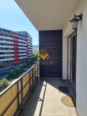 o camera open space, terasa, Buna Ziua, Bonjour Residence, Mega Image