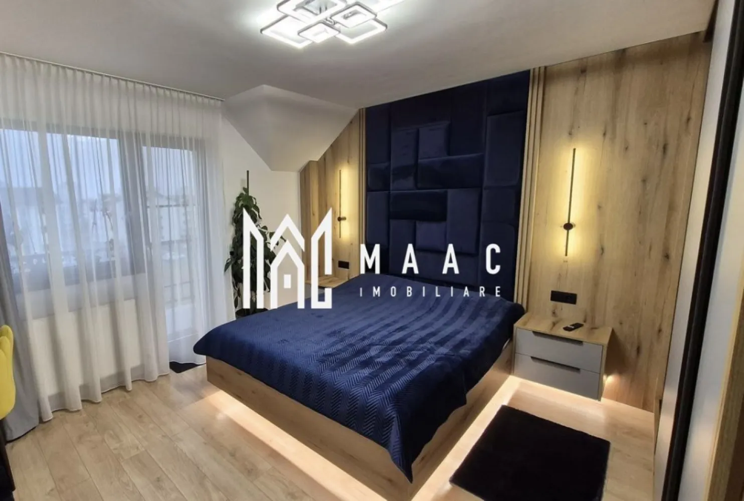 Apartament 4 Camere | 96 MPU | Cartierul Arhitecților - MAAC Imobiliare vă propune spre vânzare un apartament spațios, modern și eficient compartimentat, dispus pe două niveluri, ideal pentru o familie sau pentru investiție

Caracteristici principale
• suprafață utilă totală de 95,90 mp
• compartimentare pe două niveluri, practică și aerisită
• balcon generos de 10,30 mp
• imobil dotat cu lift

Compartimentare și dotări

Nivel 1
• living cu bucătărie open space
• 2 dormitoare (unul cu baie proprie cu cadă)
• baie cu duș
• balcon

Nivel 2
• dormitor spațios
• baie generoasă
• hol cu spații de depozitare

• acces între niveluri prin scară metalică cu trepte din lemn

Dotări și beneficii
• se vinde complet mobilat și utilat
• electrocasnice în garanție (TV-uri, mașină de spălat vase, frigider, congelator, plită cu inducție, cuptor, espressor, mașină de spălat rufe, uscător etc.)
• aer condiționat
• balcon amenajat cu grătar electric, masă și spații de depozitare
•un loc de parcare inclus
• acces securizat în parcare cu barieră

Beneficii
• ideal pentru familie numeroasă
• potrivit pentru investiție în regim rezidențial premium
• disponibil pentru mutare imediată

Pentru mai multe detalii sau pentru programarea unei vizionări, vă rugăm să ne contactați și să menționați ID-ul proprietății; CP3052097.