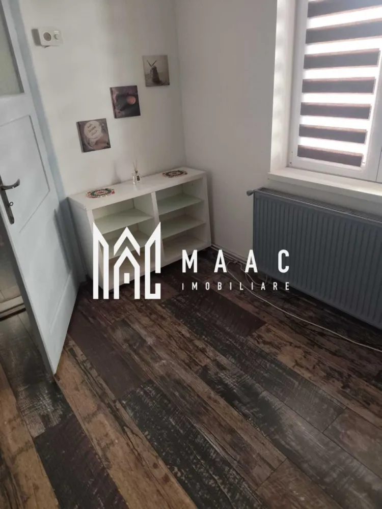 Apartament 2 camere | Etaj 1 | 46 MPU | Ultracentral - MAAC Imobiliare vă propune spre închiriere un apartament cu 2 camere, situat în zona Ultracentral, complet mobilat.

Apartamentul este compartimentat practic și dispune de:
dormitor
living
bucătărie open-space
baie
hol
Locuința este amplasată într-o zonă liniștită, cu acces facil către punctele de interes din centrul orașului, precum și către mijloace de transport, magazine și servicii.

Pentru mai multe detalii, precizati telefonic ca ati vazut anuntul cu ID: CP3055786