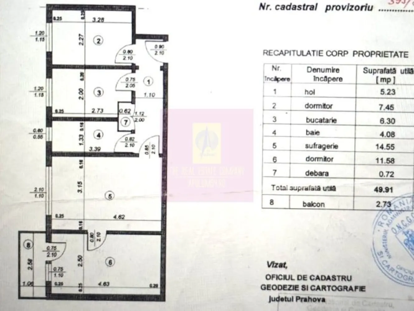 Apartament cu 3 camere de vanzare in Campina, central - Apartament semidecomandat cu 3 camere de vânzare în zona centrală a municipiului Câmpina

Agenția Imobiliară Mervani vă prezintă spre vânzare un apartament cu 3 camere, semidecomandat, situat în zona centrală a municipiului Câmpina, într-o locație apreciată pentru accesul facil către principalele puncte de interes ale orașului.

Apartamentul este amplasat la etajul 3 al unui bloc cu 4 etaje, construit în anul 1973, și oferă o compartimentare practică, potrivită atât pentru o familie, cât și pentru persoanele care își doresc o locuință într-o zonă centrală.

Proprietatea beneficiază de:

 centrală termică proprie;
 tâmplărie PVC cu geam termopan;
 camere luminoase;
 compartimentare semidecomandată;
 acces facil către toate facilitățile urbane.

Unul dintre principalele avantaje ale apartamentului îl reprezintă amplasarea sa excelentă. În imediata apropiere se regăsesc piața agroalimentară, unități de învățământ, stații pentru transportul public, magazine, farmacii, instituții bancare și alte servicii necesare vieții de zi cu zi.

Datorită poziționării centrale și a facilităților oferite, această proprietate reprezintă o oportunitate atât pentru locuire permanentă, cât și pentru investiție.

Pentru informații suplimentare și programarea unei vizionări, vă rugăm să contactați:

Agenția Imobiliară Mervani
0729 935 536