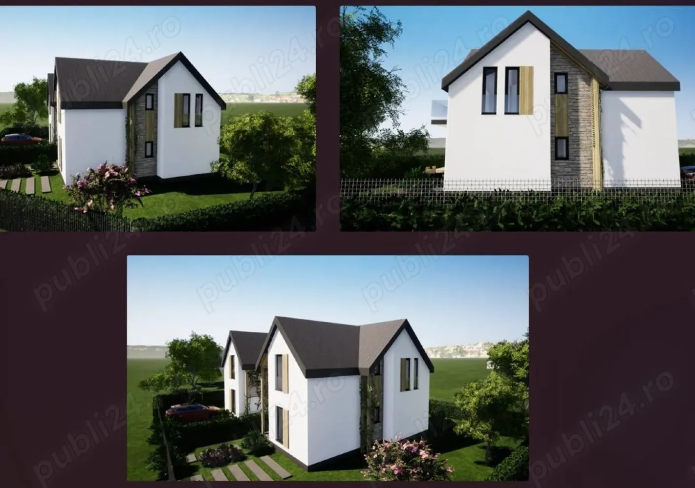 Casa tip Duplex pe drumul Odoreu - Casă tip duplex de vânzare intrare în Odoreu
Se vinde casă tip duplex, construită cu pereți dubli, situată la intrarea în Odoreu, într-o zonă în dezvoltare.
Casa este la stadiul de roșu cu acoperiș în curs de montare
 Suprafață utilă:120 mp
 Teren aferent: 350 mp
 Posibilitate garaj dublu
Imobilul se vinde la stadiul de semifinisat, cu predare finală în septembrie 2026.
Dotări și caracteristici:
 încălzire în pardoseală
 instalații electrice și sanitare trase pe poziție
 toate utilitățile vor fi disponibile
 curte amenajată cu gazon, arbuști ornamentali și irigație
 design modern cu piatră, sticlă și lemn stratificat
 Preț: 125.000 euro
 Telefon: 
Flexibilitate la plata accept variante auto. 
#casa #casadevanzaresatumare #duplex #odoreu #imobiliare #casanoua #proiectrezidential #investitie