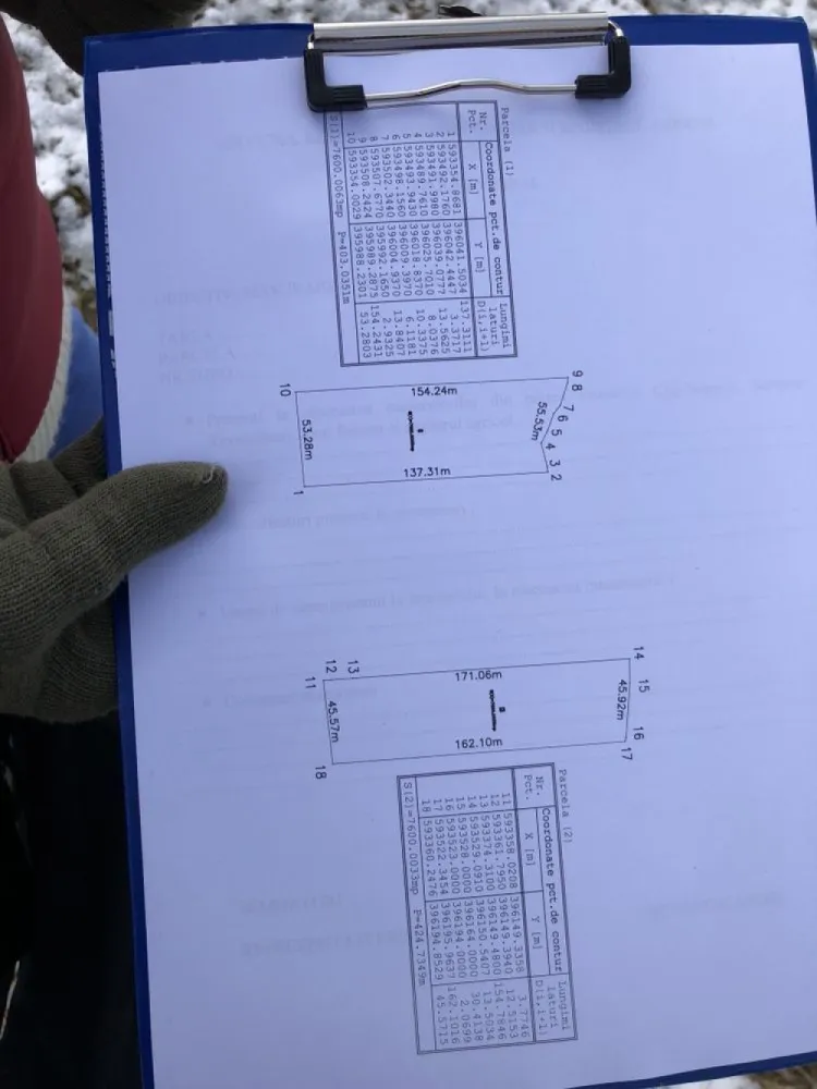 Parcela 7600 m2 Valea Fanatelor - Persoana fizica ofer spre vanzare parcela de teren extravilan in suprafata utila de 7400 m2, zona Fanatele Clujului “La Coparsaie”.
Terenul se afla la 300m de ultima casa locuita.
Terenul este intabulat, CF, acte la zi, situatie juridica clara.
Posibilitate de achizitie a unei suprafete minime de 4400 m2.