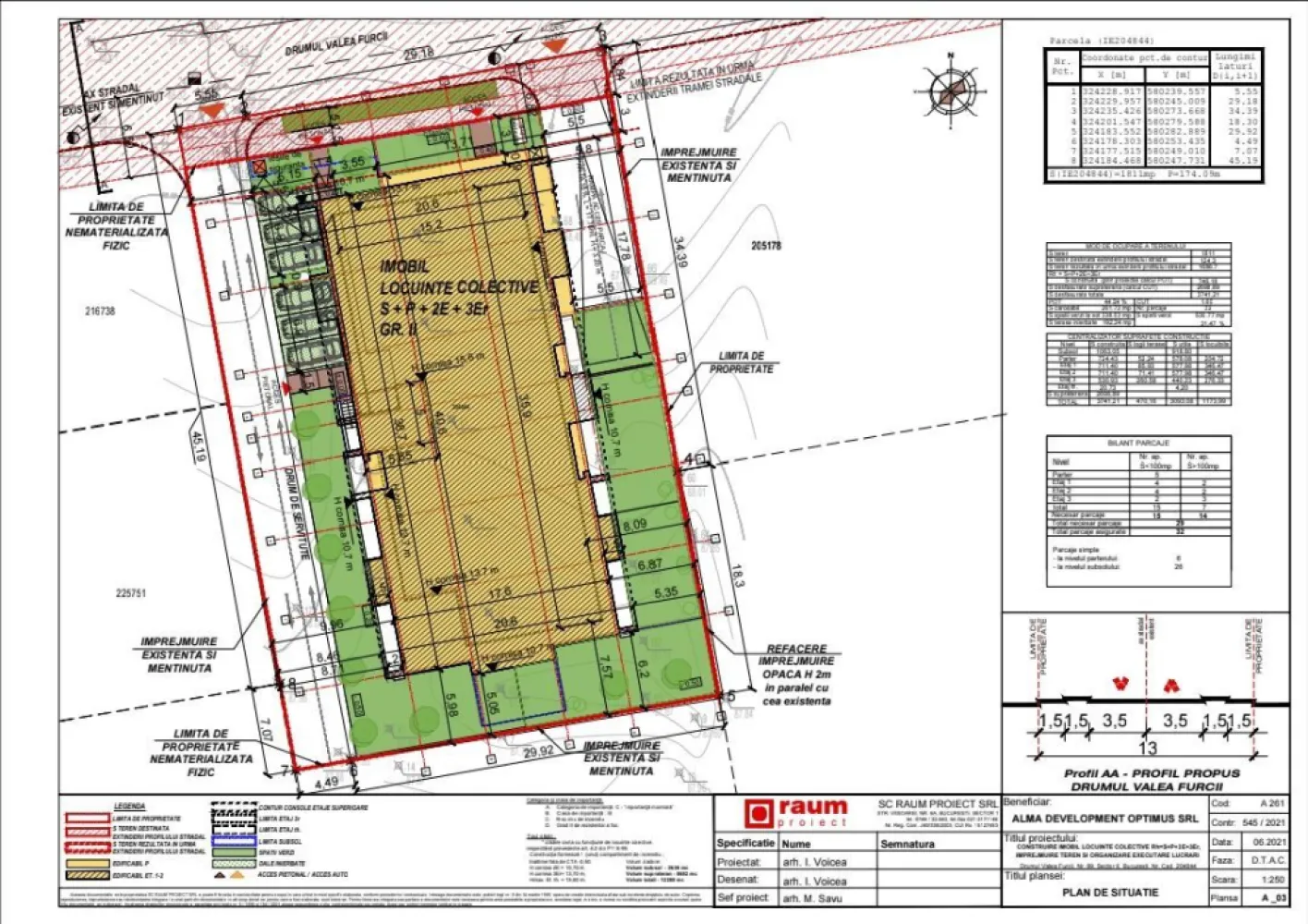 BRASADAS vinde 1815mp teren constr AUTORIZATIE Dr. TABEREI - Agentia imobiliara BRASADAS vinde teren intravilan cu toate utilitatile in suprafata de 1815mp. 
Zona Drumul Taberei cu AUTORIZATIE de constructie pentru 26 apartamente si un spatiu comercial de 205 mp.
Suprafața totala desfasurata este de 4.000 mp.
Www.brasadas.com.