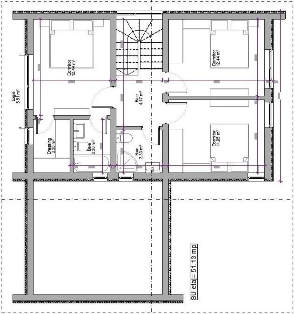 Casa P+1 strada Dara - Vand casa cu etaj pe strada Dara Satu Mare, compusa din :
-3 dormitoare (1 matrimonial cu baie si dressing)
-3 bai (inclusiv baia de la dormitorul matrimonial)
-bucătărie open space cu living
-camera tehnica 
-terasa acoperita 
-pod
-suprafata utila 110 mp +27 mp terasa acoperita 
-300 mp teren
Casa este in construcție cu terenul de finalizare in mai 2025
- instalația electrică pe poziția 
-ii stalatia sanitara pe pozitie 
-incalzire in pardoseala
-geamuri tripan (7 camere si 3 foi de sticla)
-izolație de 15 cm
-tavanele izolate cu spuma poliuretanică de 10 cm

Utilitati
-apa canal branșate
-curent bransat
-gaz bransat

Proprietatea se vinde la stadiul de semifinisat interior, cu sapa si pereți tencuiti si gletuit, respectiv finisata la exterior.
 
Vanzarea se face direct de la dezvoltator.