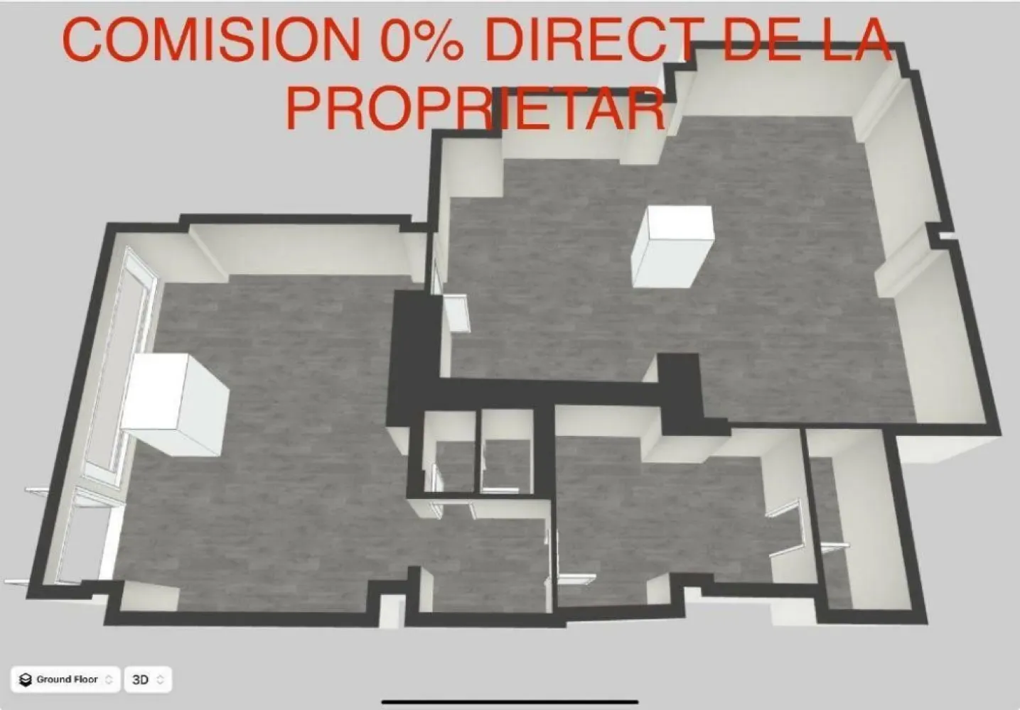 Spatiu Comercial si Depozit de inchiriat BUCURESTI Sos. Mihai Bravu Nr. 327 - Spatiu Comercial stradal, situat pe Sos. Mihai Bravu Nr. 327, Bl. 54, parter, potrivit pentru orice afacere, avand si depozit.
Pretul include TVA!
COMISION 0% Direct de la proprietar!
Utilitati:
- Apa, canalizare
- Instalatie electrica
Suprafata Construita: 235,3 mp
Suprafata Utila: 157 mp
Contactează-ne pentru mai multe informaţii şi pentru a programa o vizionare.