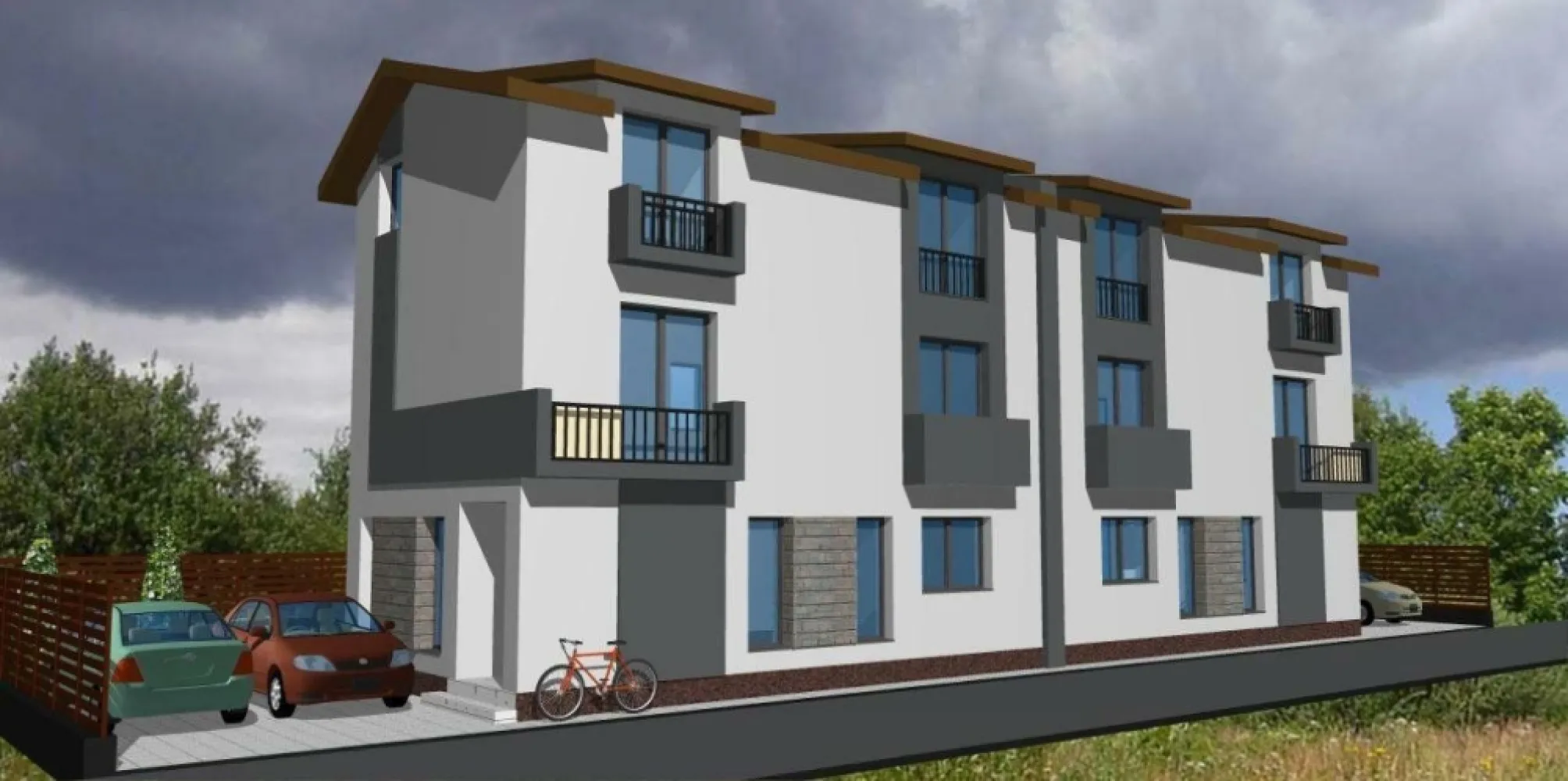 Vila individuala tip duplex, Titan, Grigorescu,Pallady, Salajan,Marului,SECTOR 3 - 1 UNITATE DISPONIBILĂ 

Vile individuale, tip duplex P+1E+M, in zona N Grigorescu, STR MARULUI

SUPRAFATA TEREN 233MP/ UNITATE

SUPRAFAŢA CONSTRUITĂ 180mp

SUPRAFAŢA UTILA 135mp

Compartimentare:

PARTER-hol intrare, grup sanitar , bucatarie deschisă, living + dining

ETAJ-2 dormitoare generoase , baie, hol

MANSARDA-1 dormitor , 1 camera de zi, baie, hol, loc pt dressing.

STRUCTURA DE REZISTENTA (FUNDATII, STALPI, GRIZI, PLACI) REALIZATA DIN BETON ARMAT, compartimentare din caramida, finisaje: gresie, faianta, parchet laminat, tencuiala, glet, vopsea lavabila, izolatie termica din polistiren 10cm

Utilitati: gaze, curent trifazic-posibilitate Panouri foto Voltaice, apa si canalizare

Casele sunt alipite la calcan, cu FUNDATII SI PERETI SEPARATI (individuale)

CASELE SE PREDAU CU TOATE UTILITATILE, FINISAJELE (FAINTA, GRESIE, PARCHET, USI INTERIOARE,OBIECTE SANITARE, SCARI INTERIOARE, BALUSTRADE LA ALEGEREA CUMPARATORULUI ), CURTE SI LOCURI DE PARCARE AMENAJATE, IMPRJMUIRE, ETC,

PRET TOTAL DE ACHITAT:

289900 EURO

COMISION ZERO

Rog fără mesaje.