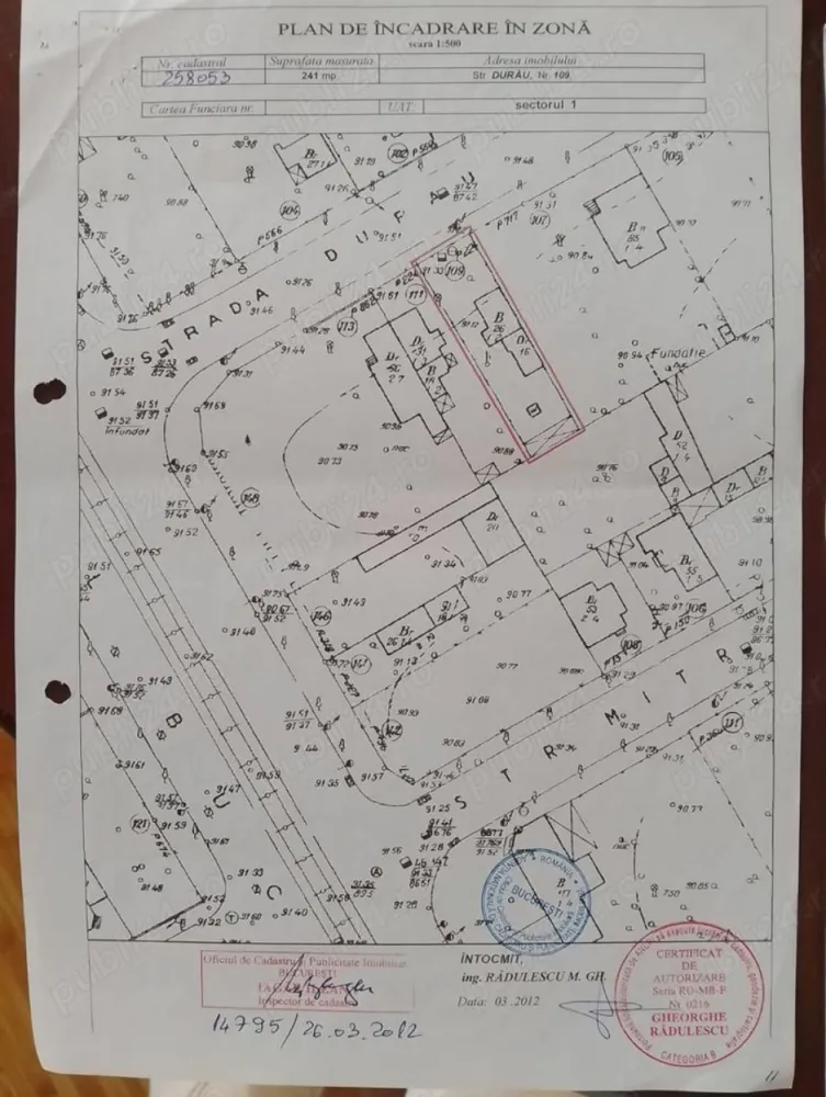 Casa Parc Bazilescu ,Bucurestii noi,poziție excelenta - Proprietar,vând casa 3 camere,1 baie,1 bucatarie,magazie,zona Bucurestii noi,strada Durau nr 109
Apa,gaz,canalizare .
Suprafata teren 241 m2.Foarte aproape de blv Bucurestii noi.
Trafic intens,pretabil mică afacere(cafenea,coafor).
Vis a vis este sala de sport.
Accept credit imobiliar.
Nu lucrez cu agenții imobiliare .