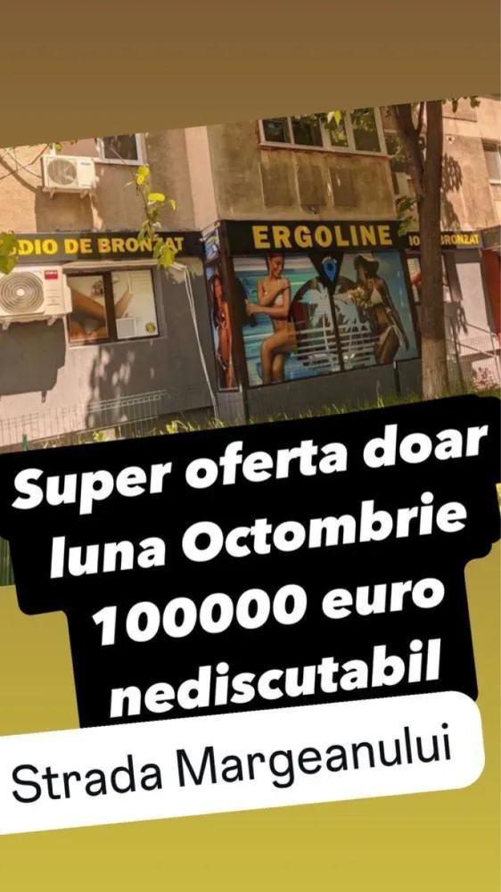 SPATIU COMERCIAL -RAHOVA-margeanului scara acces exterior INTABULATA - PARTICULAR SPATIU COMERCIAL STRADAL BUZOIENI-MARGEANULUI-RAHOVA,SCARA ACCES EXTERIOR INTABULATĂ
autorizatii 100% eliberate de primaria sector 5 apartament modificat in spatiu comercial receptie lucrare executata ideal firma, vitrina 12 m la bulevard 
Detalii suplimentare
Aer conditionat, Alarma, apa{apometre}, curent electric 380, gaze, un grup sanitar, internet, renovat la alb VAD COMERCIAL VITRINA STRADALA 12M PE STRADA BUZOIENI IDEAL SPATIU BIROURI,STOMATOLOGIE,NOTARIAT,ETC in spatiu a funcționat FARMACIA VERDE 20 de ani si salonul timp de 4 ani cu o chirie de 8400 euro anual