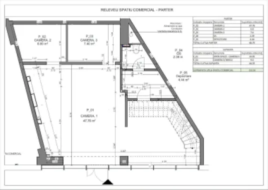 Spațiu Comercial 113mp,Chiriaș 2900€/lună,7 min de Victoriei,Proprieta