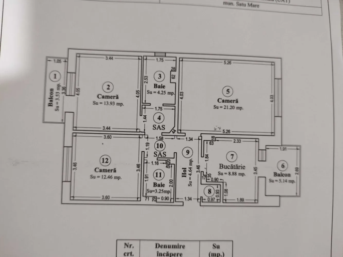 Vand apartament 3 camere Micro17 ,80mp - Va propunem spre vanzare un apartament spatios (80mp) decomandat ,situat in cartier micro 17 zona Scoala Ion Creanga 
Apartamentul este unul modest, locuibil ,compus din 3 camere ,2 bai ,2 balcoane (cate unul pe fiecare parte a blocului)
Dispune de centrala pe gaz,calorifere de fonta ,nu are geamuri termopan,parchet lemn masiv peste tot ,gresie faianta in bucatarie si bai
Este situat la etajul 3/4 
Dispune de sistem de climatizare si un loc de parcare rezervat la scara blocului
Scara este curata ,vecini linistiti
Se afla intro zona cu acces la facilitatiile de zi cu zi parcuri ,magazine ,piata ,banca ,posta statii de autobus 2-3 minute fiecare 
Www.brasadas.com.
