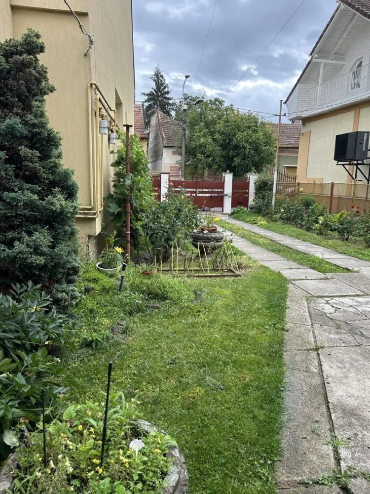 BRASADAS vinde casa pe strada Paris. - Agentia imobiliara BRASADAS vinde casa compusa din trei apartamente de locuit.

Doua sunt compartimentate identic, fiecare avand cate 120mp cu centrala termica proprie, 2 bai, 3 camere, bucatarie, living, debara si garaj cu camera tehnica si pivnita.

-Al treilea are 110m2 cu 2 camere,bucatarie,baie,living si la mansarda o camera cu baie.

-Toata casa are in jur de 350m2,cele trei zone de locuit fiind contorizate separat.

-Terenul are 840 m2,in gradina fiind construit si o bucatarie de vara cu un mic atelier,zona de barbeque etc..

www.brasadas.com.